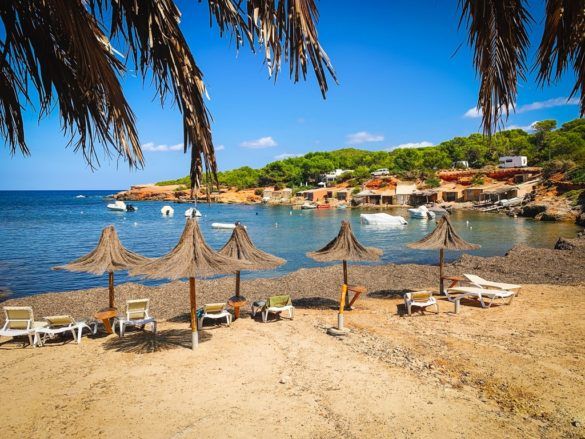 Pou des Lleó ibiza strand baai