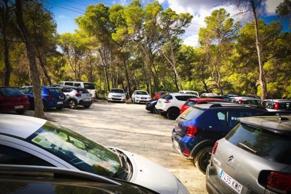 Cala Salada Ibiza parkeren