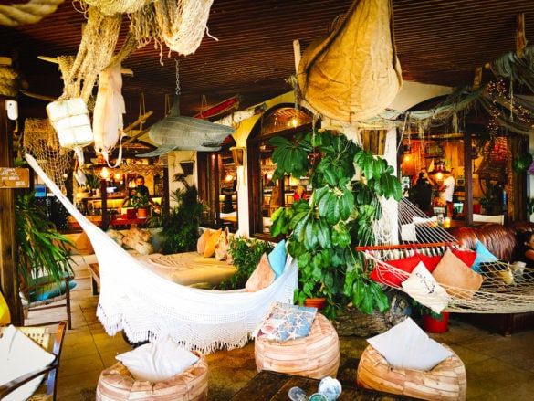 The Boat House Ibiza restaurant strand bar ibiza